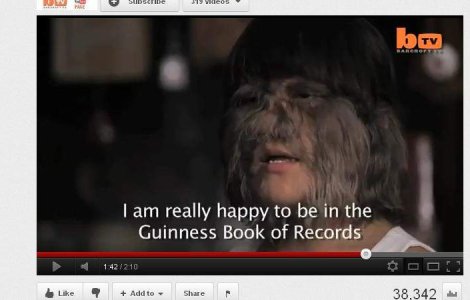 Cea mai paroasa fetita din lume