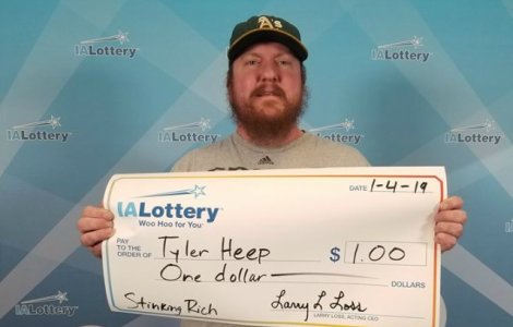Un barbat a cerut loteriei un cec urias pentru un dolar castigat