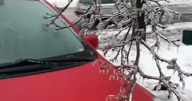Efectul "freezing rain" in Romania