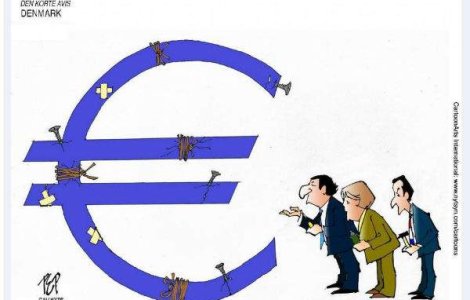  Top  Zona Euro, luata la misto cu penita si creion