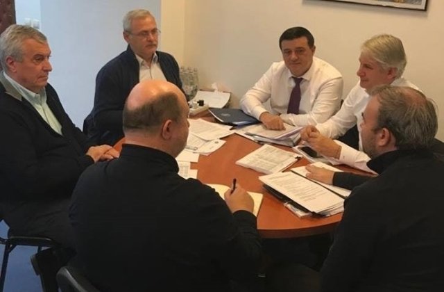 Liviu Dragnea posteaza o fotografie in care apare alaturi de cativa politicieni: Viitorul arata bine!