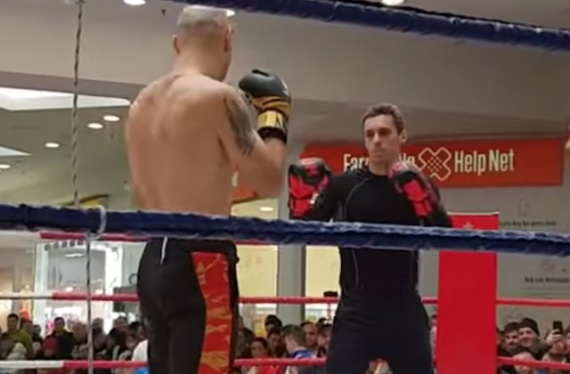 Mircea Badea, facut KO in doar cateva secunde, de catre un luptator de K1 / VIDEO