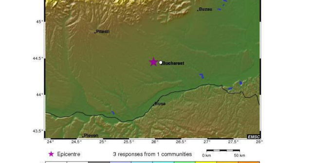 Cutremur in Campia Romana