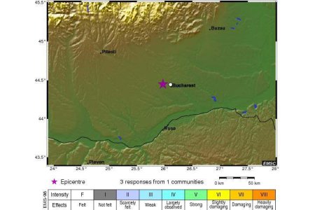Cutremur in Campia Romana