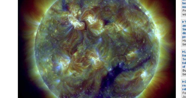 Cea mai puternica eruptie solara din ultimii cinci ani va lovi astazi Pamantul