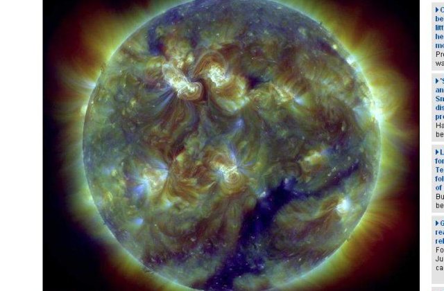 Cea mai puternica eruptie solara din ultimii cinci ani va lovi astazi Pamantul