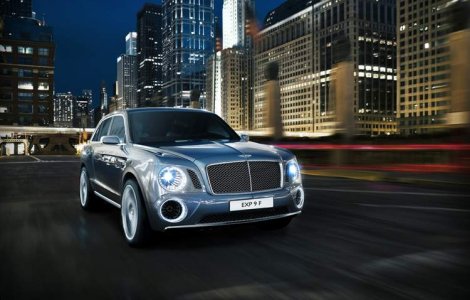 Geneva 2012: Bentley EXP 9 F, adica primul SUV Bentley