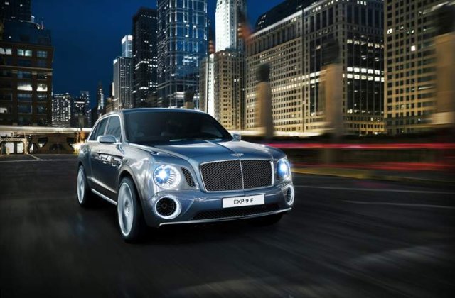 Geneva 2012: Bentley EXP 9 F, adica primul SUV Bentley