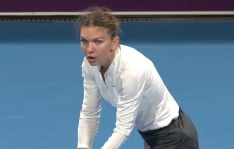 Simona Halep, invinsa de Elise Mertens in finala turneului de la Doha