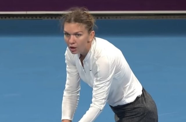Simona Halep, invinsa de Elise Mertens in finala turneului de la Doha