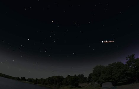 Jupiter si Venus sunt vizibile de pe Pamant