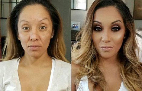  Top  Puterea machiajului: 15+ transformari uimitoare ale unor femei care au trecut prin mainile unui make-up artist
