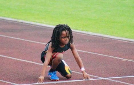 Un baietel de sapte ani ar putea fi cel mai rapid copil din lume