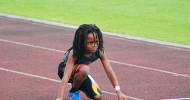 Un baietel de sapte ani ar putea fi cel mai rapid copil din lume