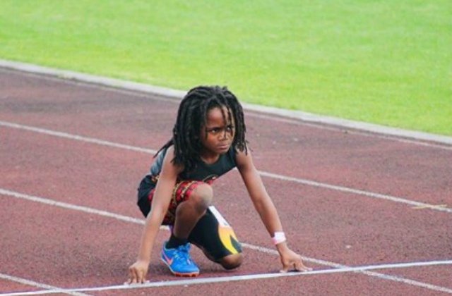 Un baietel de sapte ani ar putea fi cel mai rapid copil din lume