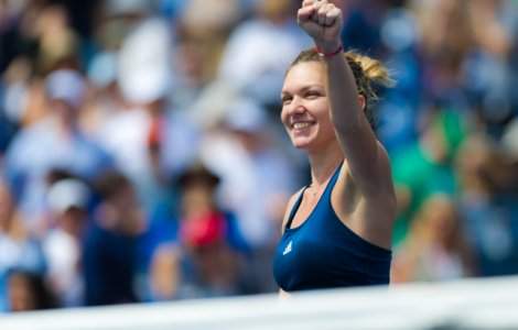 Turneul de la Dubai: Simona Halep s-a calificat in sferturi, dupa ce a invins-o pe Turenko