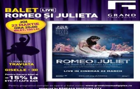 (P) Iubitorii de opera si balet pot urmari spectacolele preferate la Grand Cinema Digiplex