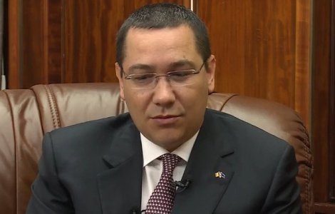 Ponta: Consider ca mi-am facut datoria fata de PSD