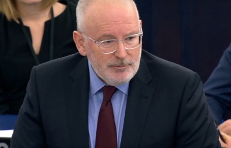 Procurorul Adina Florea a inregistrat un dosar penal pe numele lui Frans Timmermans
