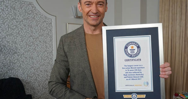 Hugh Jackman si Patrick Stewart vor intra in Cartea Recordurilor
