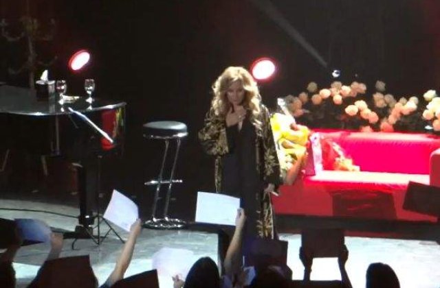 [VIDEO] Publicul roman i-a facut o surpriza Larei Fabian