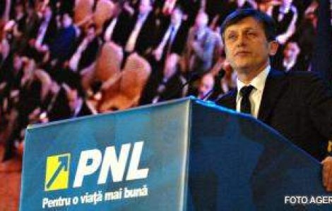 Crin Antonescu a fost ales presedinte al PNL si contracandidat pentru Basescu