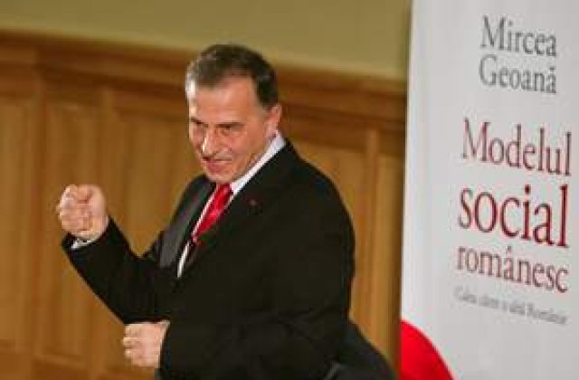 Geoana: La alegerile prezidentiale se vor bate in turul doi un candidat PSD si altul sustinut de PDL