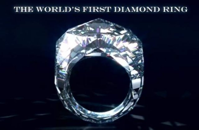 [VIDEO] Primul inel creat dintr-un DIAMANT