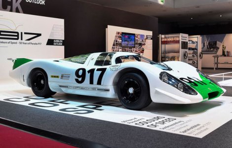 50 de ani de la debutul lui Porsche 917: nemtii marcheaza momentul cu o expozitie speciala in cadrul Muzeului Porsche