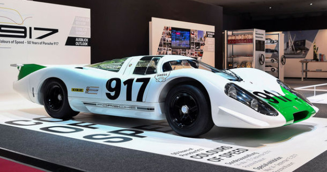 50 de ani de la debutul lui Porsche 917: nemtii marcheaza momentul cu o expozitie speciala in cadrul Muzeului Porsche