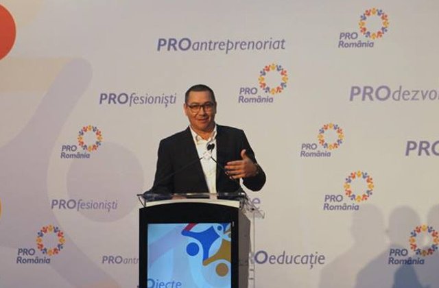 Ponta: Faptul ca azi suntem condusi de mafioti care au in spate hoti si evazionisti fiscali reprezinta un fenomen extrem de nociv