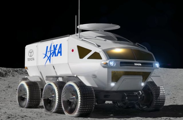 Proiect inedit: Toyota ar putea dezvolta un rover lunar cu echipaj uman pentru agentia spatiala japoneza