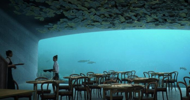 Primul restaurant subacvatic din Europa, deschis in Norvegia