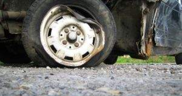  Update  Ciocnire intre trei autotrenuri in judetul Arad