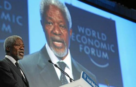 Kofi Annan a ajuns la Teheran