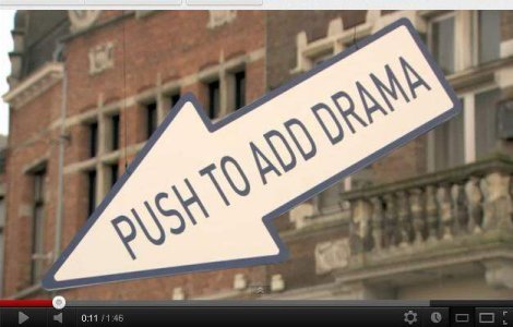  Video  Butonul care adauga "DRAMA" in viata unui orasel din Belgia