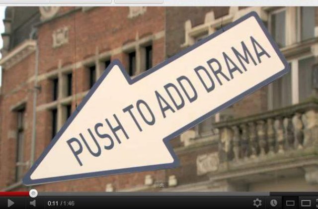 [VIDEO] Butonul care adauga "DRAMA" in viata unui orasel din Belgia