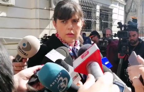 Kovesi, pusa sub control judiciar: Am interdictie de a vorbi cu presa