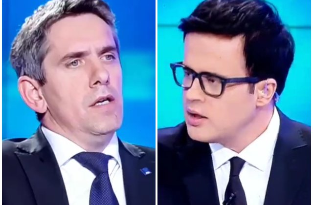 Danca (PNL), dat afara din platoul Antenei 3. Gadea: Vreti sa va scot cu bodyguarzii?/ VIDEO