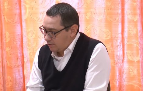 Ponta: Subventia de la buget primita de PSD este cea mai mare din Europa. Asta e hotie - nu social democratie