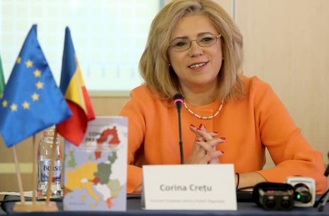 Corina Cretu aproba fonduri europene de aproape 2 miliarde de euro pentru infrastructura din Romania