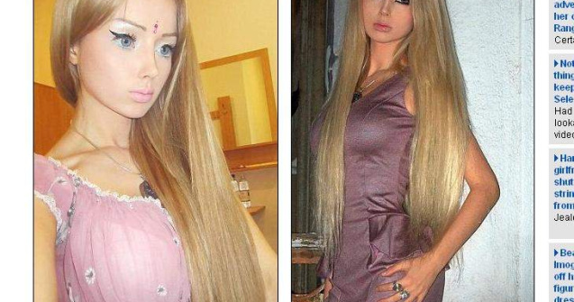 Are 21 de ani si arata ca un manechin de plastic Barbie