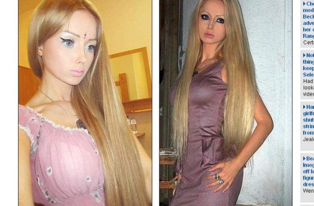 Are 21 de ani si arata ca un manechin de plastic Barbie