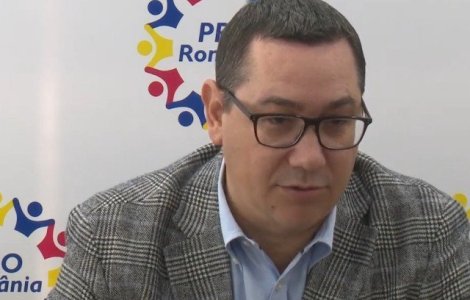 Ponta, despre initiativa "Fara penali": E corecta in principiu - faptul ca este pornita de USR nu ma impiedica sa spun asta