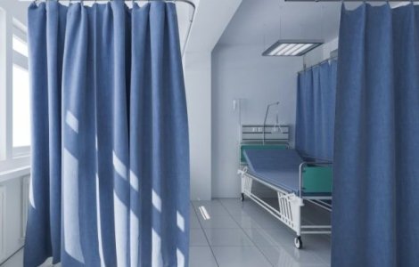 Studiu: Perdelele din spitale, adevarate focare de bacterii