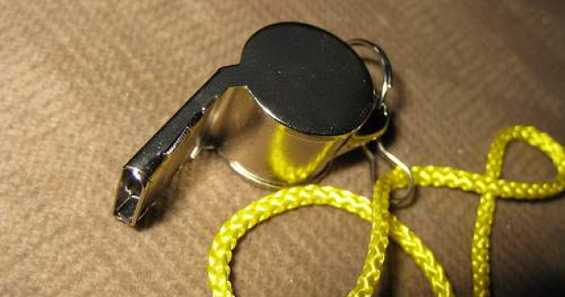 Arbitru anonim la Rapid - Steaua