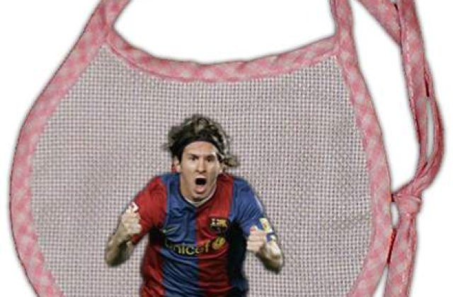 Messi, tatic pentru prima data?