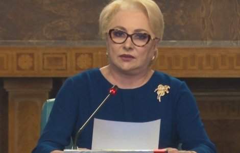 Viorica Dancila a anuntat numele ministrilor interimari, dupa ce Iohannis a refuzat remanierea