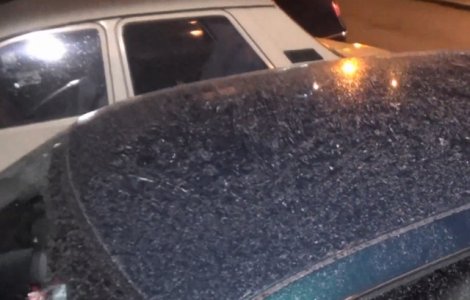 Un nor de praf saharian a ajuns in Romania. Depunerile, observate in intervalele cu ploaie/ VIDEO