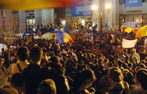 Manifestatii anticomuniste in toata Romania